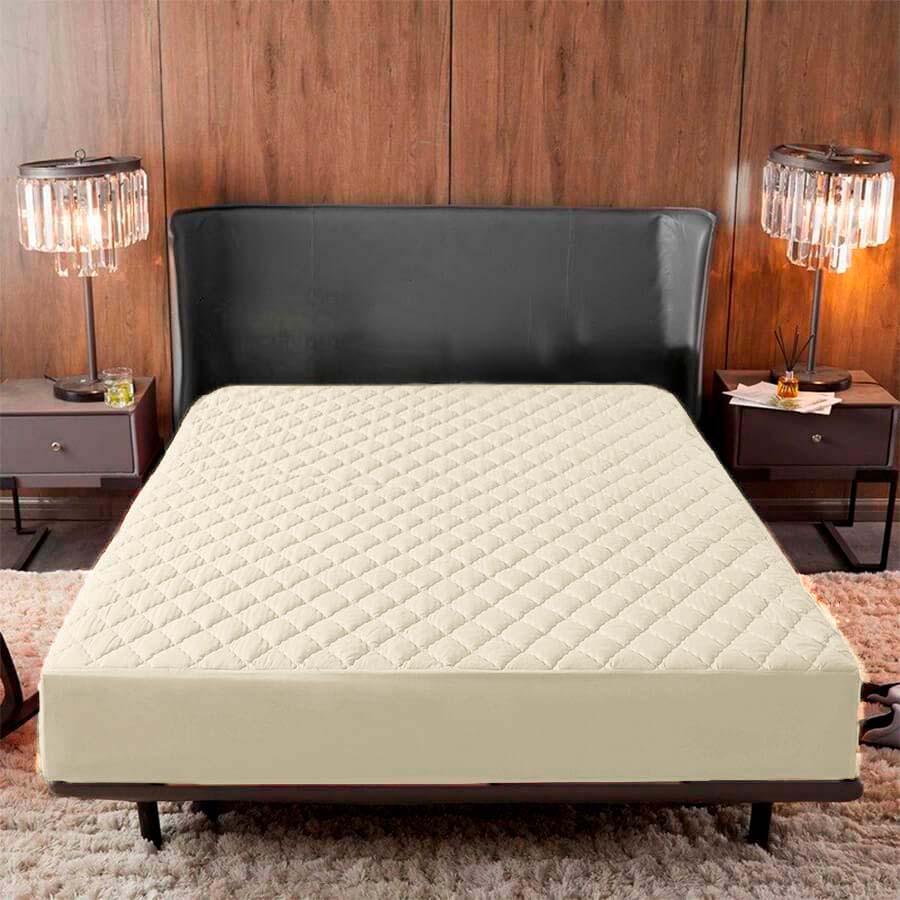 Protector de colchón - Con microfibra antifluidos y resorte en el contorno🎁OFERTA Pague 2 Y LLEVE 3