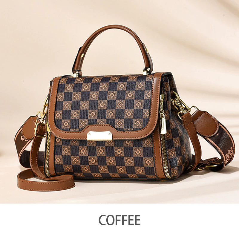 PROMO DÍA DE LA MADRE: Bolso de mano en cuero con función de bandolera💥HOY CON 50% DCTO