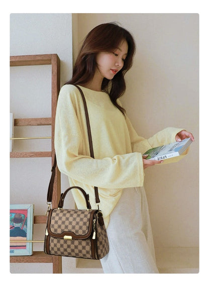 PROMO DÍA DE LA MADRE: Bolso de mano en cuero con función de bandolera💥HOY CON 50% DCTO